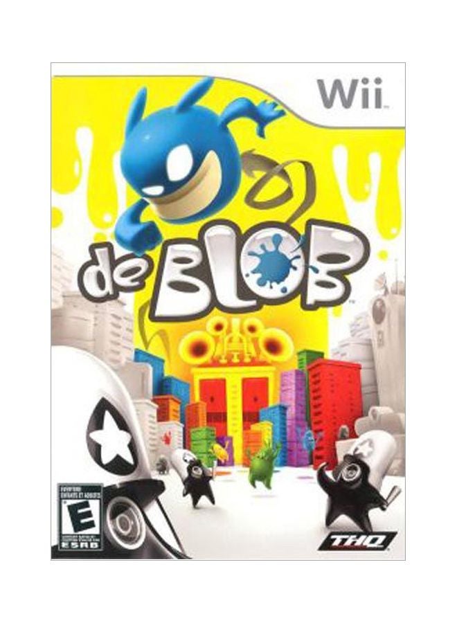 Compare De Blob  Nintendo Wii  puzzle  nintendo_wii at KSA Price