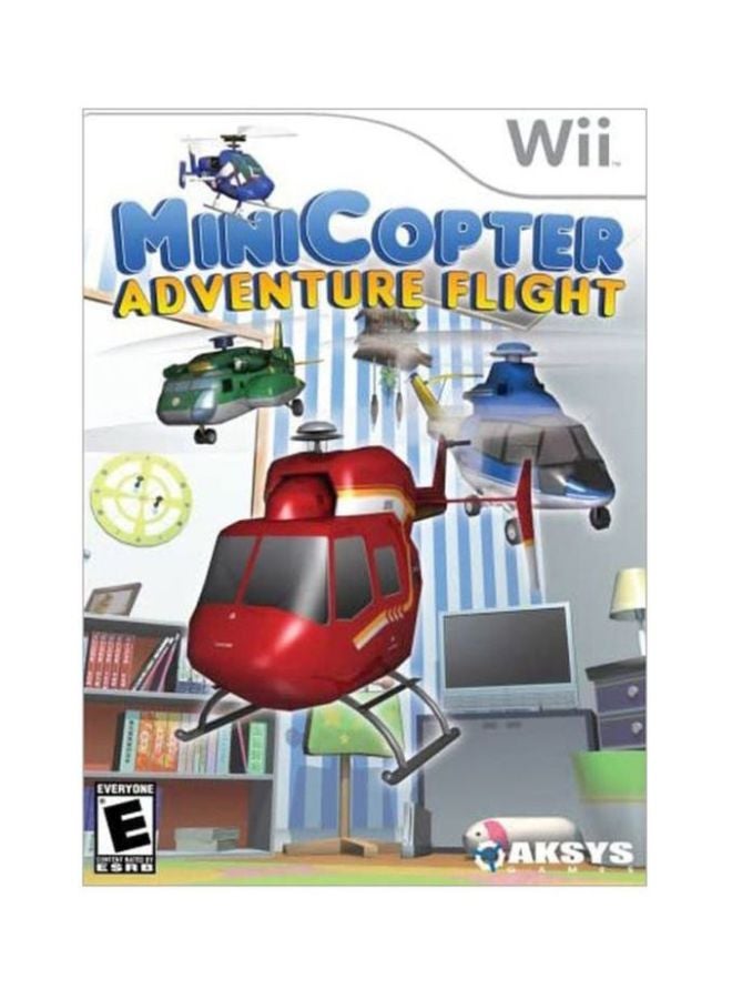 Compare Minicopter: Adventure Flight Intl Version  Adventure  Nintendo Wii at KSA Price