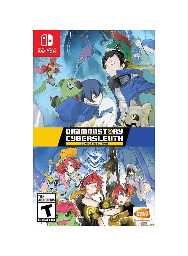 Compare Digimon Story Cyber Sleuth: Complete Edition Intl Version  Nintendo Switch at KSA Price