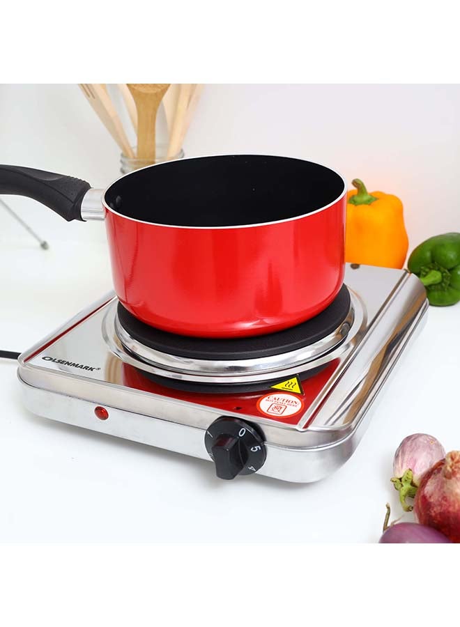 Compare Electric Hot Plate 1500.0 W OMHP2395 stainless steelBlack at KSA Price