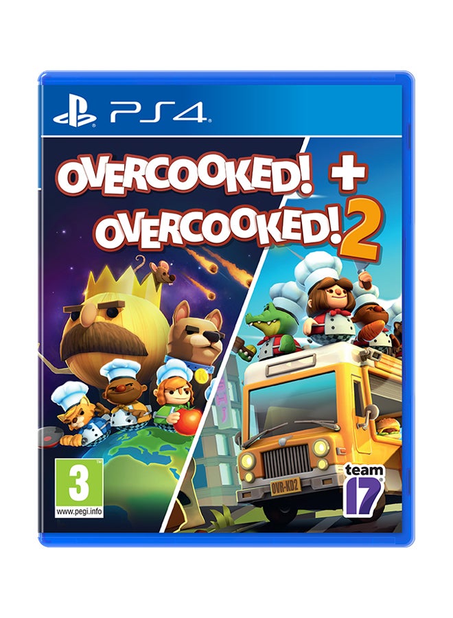 Compare Overcooked Double Pack Intl Version  PlayStation 4 PS4 at KSA Price