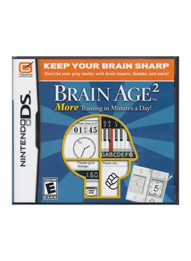 Compare Brain Age 2: Keep Your Brain Sharp  Nintendo DS  quiz_trivia  nintendo_ds at KSA Price
