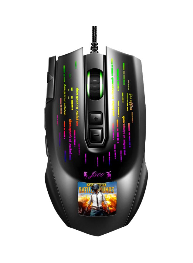 Compare Wired Macro Programming Gaming Mouse Black at KSA Price