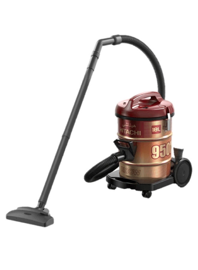 Compare Low Noise Vacuum Cleaner 18 L 2100 W CV950F Multicolour at KSA Price