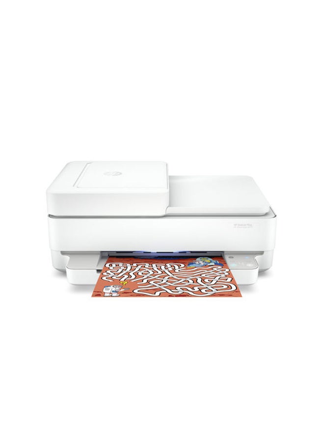Compare DeskJet Plus Ink Advantage 6475 AllinOne Printer, Wireless, Print, Copy, Scan & Fax 5SD78C White at KSA Price