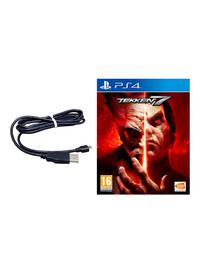 Compare Tekken 7 With USB Charging Cable  fighting  playstation_4_ps4 at KSA Price