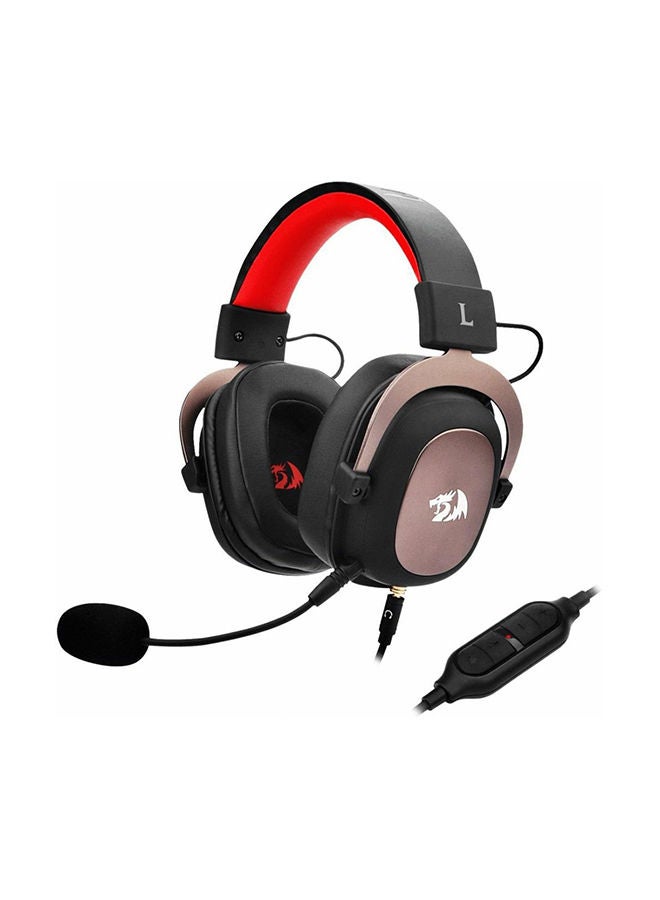 Compare ZEUS 2, Wired headset, with Adapter, 7.1 Surround, 53mm Drivers, 110±3dB Sensitivity, Detachable Mic, Adjustable Headband With Lightweight Durable Made Steel Frame, Black | ZEUS 2 H5101 at KSA Price