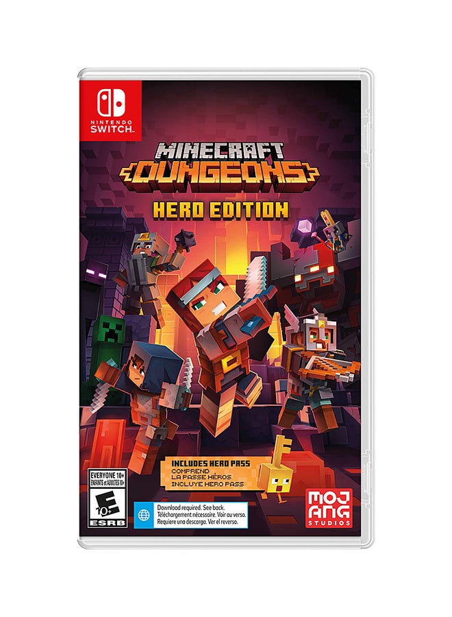 Compare Minecraft Dungeons  Intl Version  Nintendo Switch at KSA Price