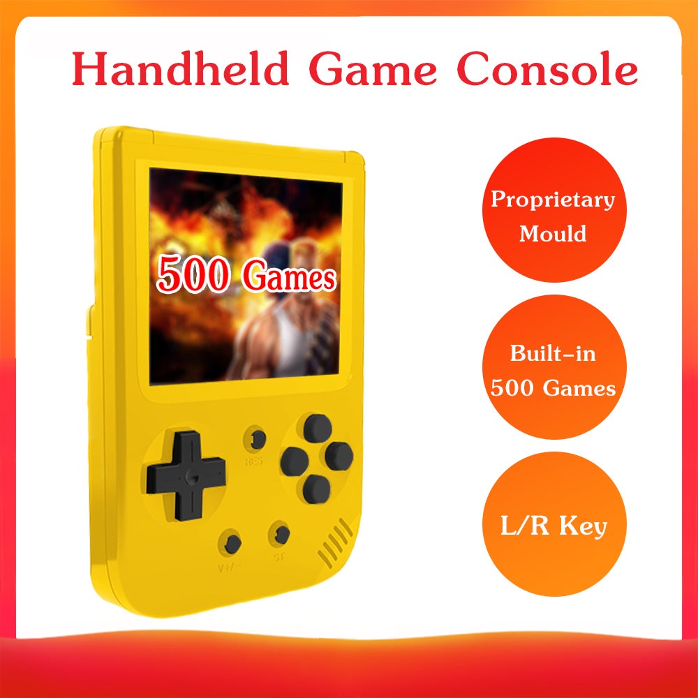 Built-in Classical 500 Handheld Game Console