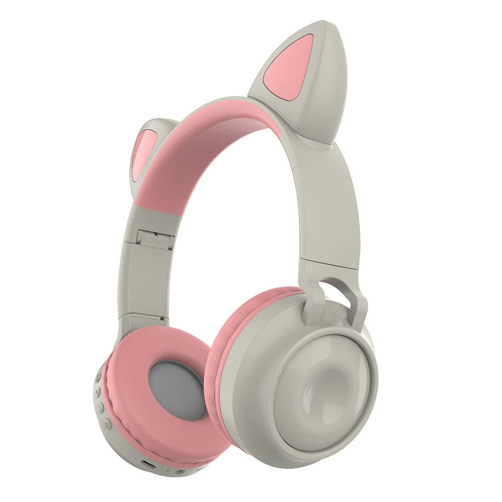 ZW-028 Wireless Glowing Cat Ear On-Ear Headphones…