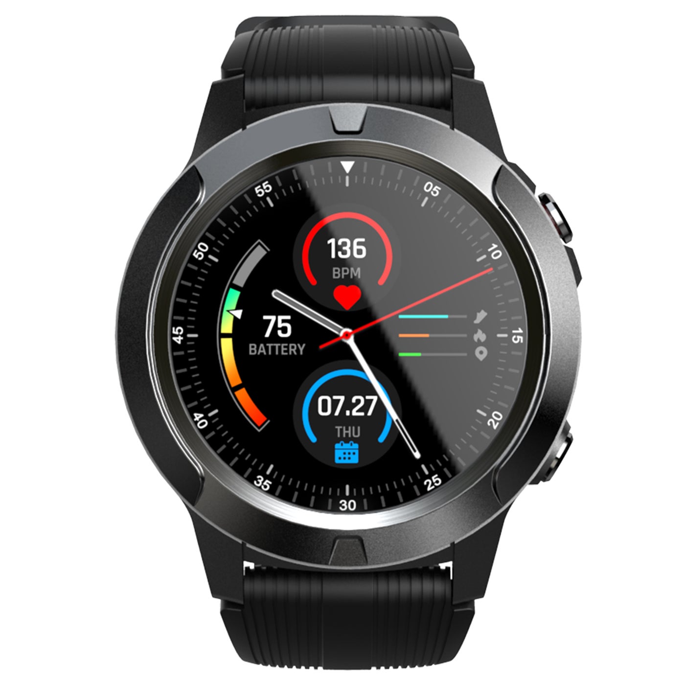 Compare SMATK04 Smart Watch Black at KSA Price