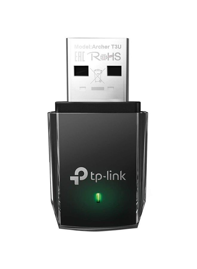 Compare Archer T3U AC1300 Mini Wireless MUMIMO USB Adapter BlackSilverGreen at KSA Price
