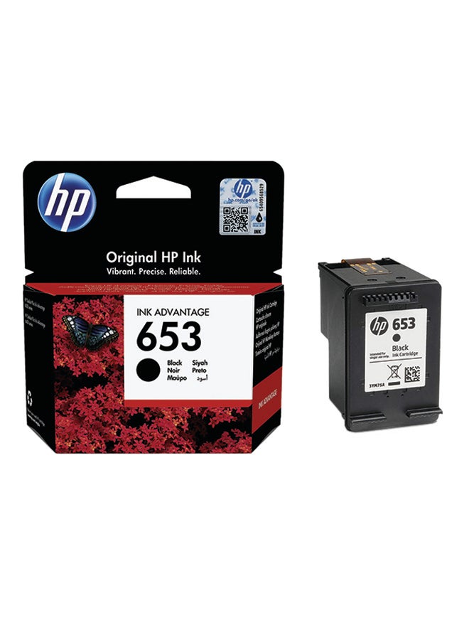 Compare 653 Original Ink Advantage 3YM75AE Black Black at KSA Price