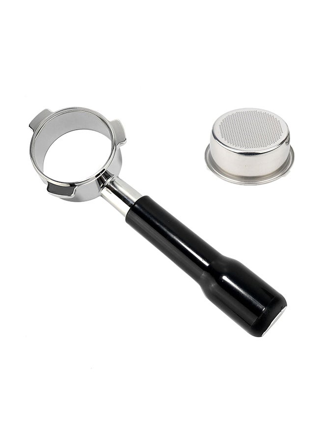 Compare Stainless Steel Coffee Bottomless Portafilter BlackSilver 54mm at KSA Price