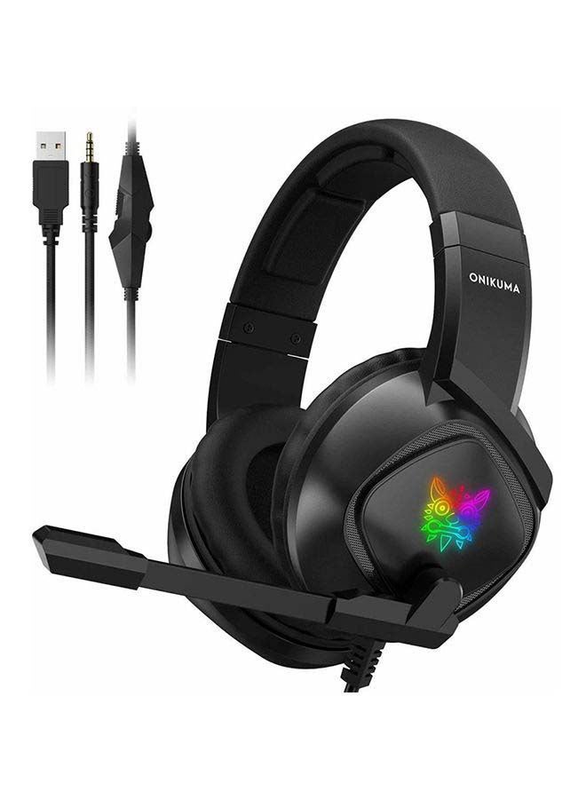 Compare Wired OverEar Gaming Headphone With Microphone For PS4PS5XOneXSeriesNSwitchPC at KSA Price