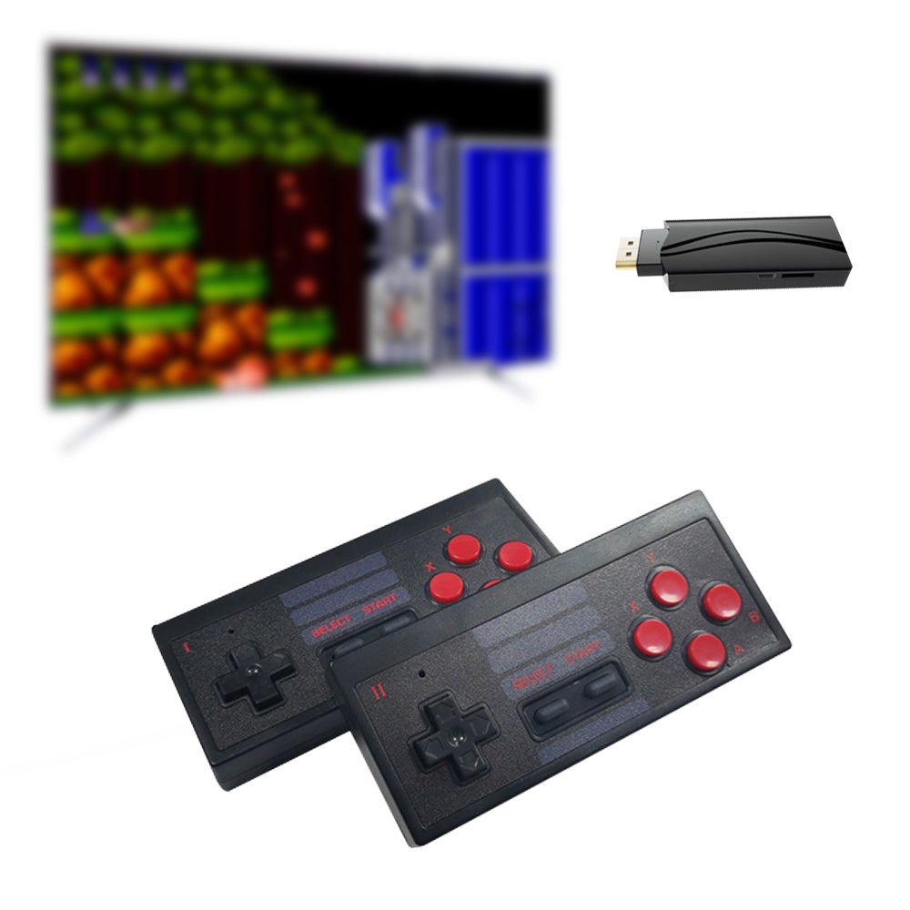 Mini Classic Built-In 628 Two Wireless Game…