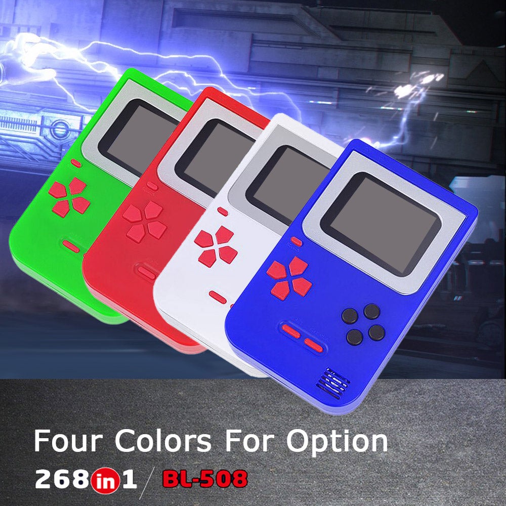 Compare 2 Inch BuildIn 268 Retro Handheld Game Console at KSA Price