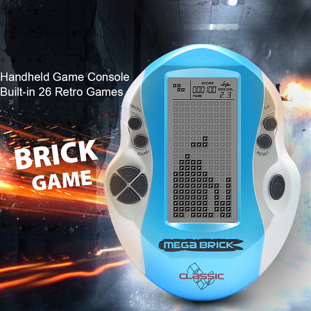 Compare 3 Inch LCD Screen Mini Portable BuiltIn 26 Pocket Handheld Video Game Console at KSA Price