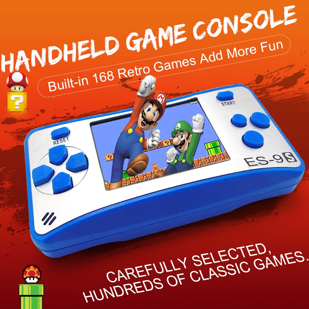 Portable 8 Bit Retro Player Built-In 168…