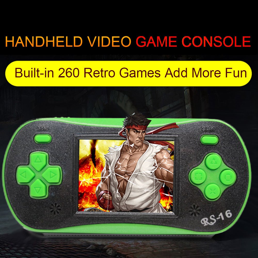 Portable 8 Bit Retro Player Built-In 260…