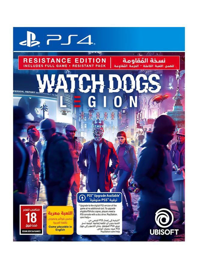 Compare Watch Dogs Legion  EnglishArabic  KSA Version  Adventure  PlayStation 4 PS4 at KSA Price