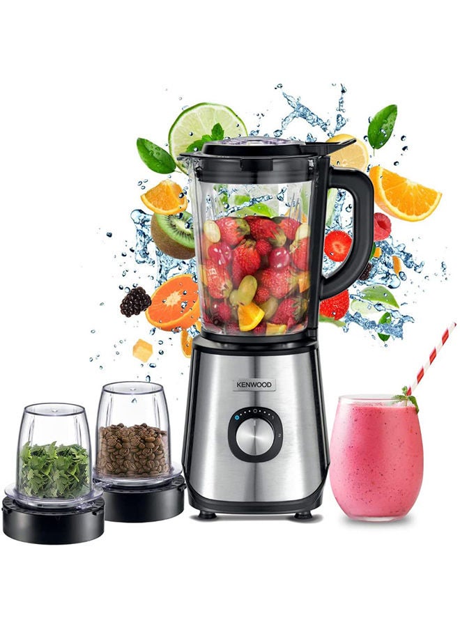 Glass Blender Smoothie Maker With Grinder Mill, Chopper…