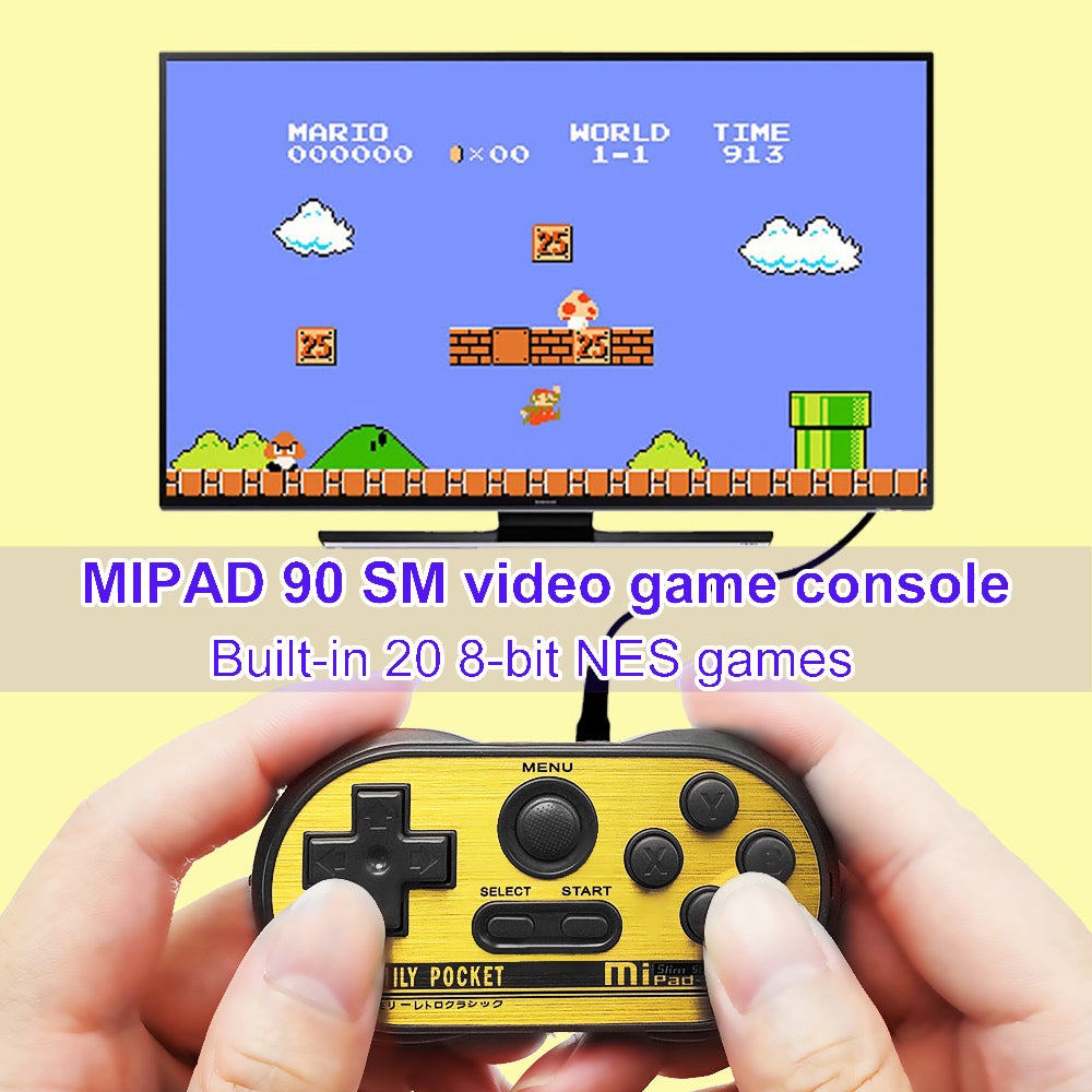 90 SM Built-in 20 8-Bit Handheld Video Game…