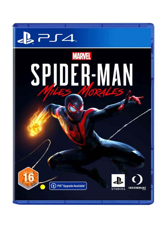 Compare Spiderman Miles Morales EnglishArabic  UAE Version  Adventure  PlayStation 4 PS4 at KSA Price