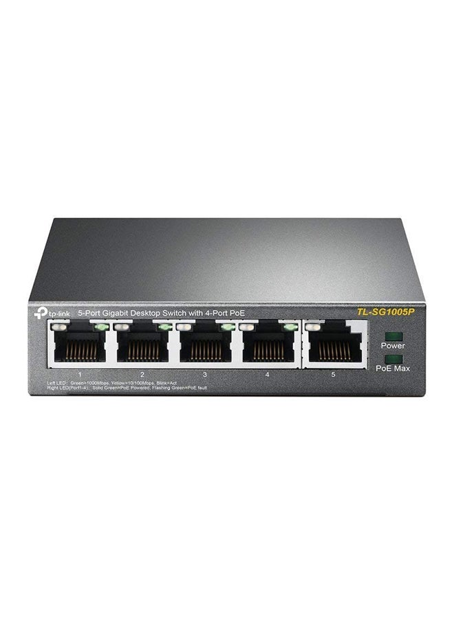 5 Port Gigabit Desktop Switch With 4 PoE…