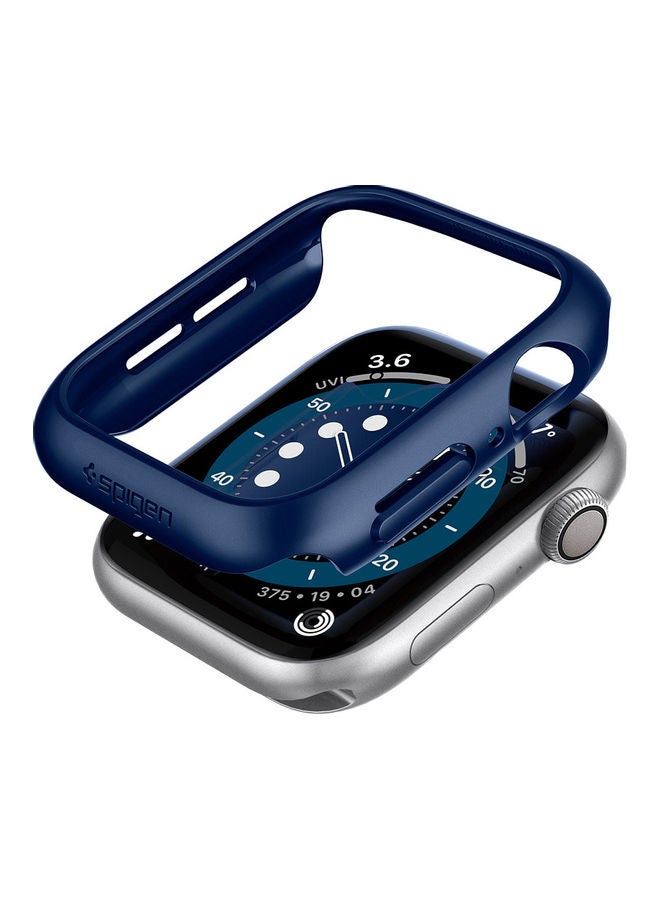 Compare Thin Fit Case For Apple Watch Series 6SE54 Metallic Blue at KSA Price