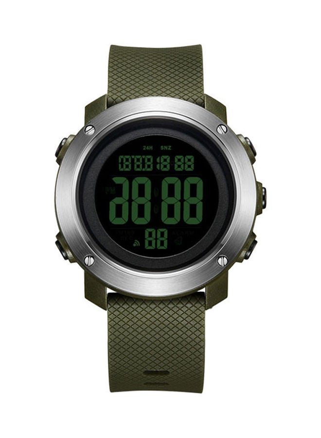 Compare Xiaomi Youpin SpaceTime Bird Multifunctional Waterproof Sports Digital Smartwatch Olive Green at KSA Price