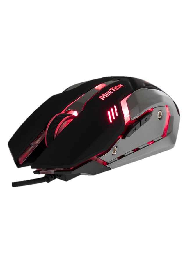 Compare Breathing LED Backlit Gaming Mouse Black at KSA Price
