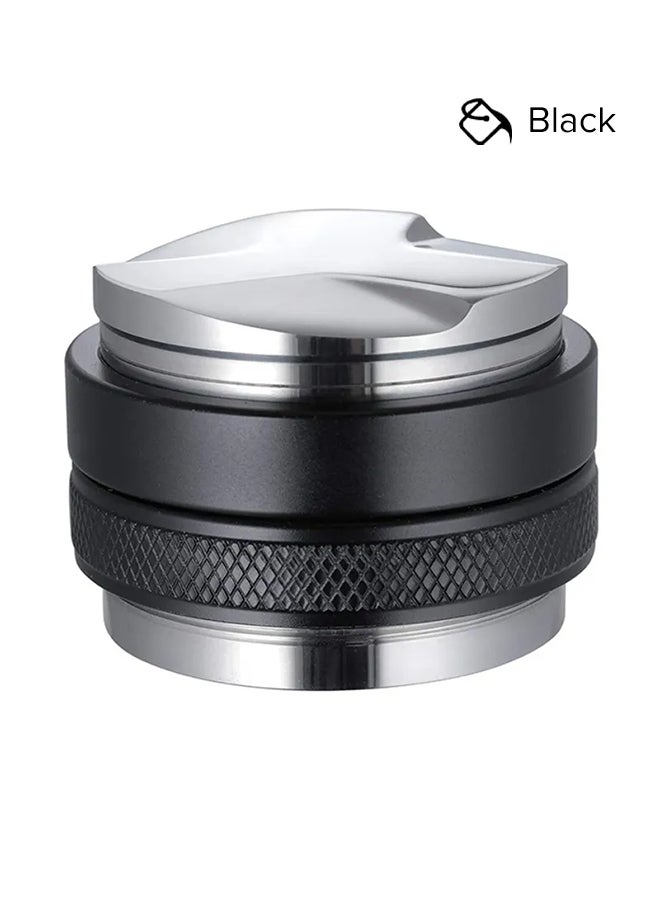 Compare Dual Head Coffee DistributorEspresso Leveler & Tamper Black 51mm at KSA Price