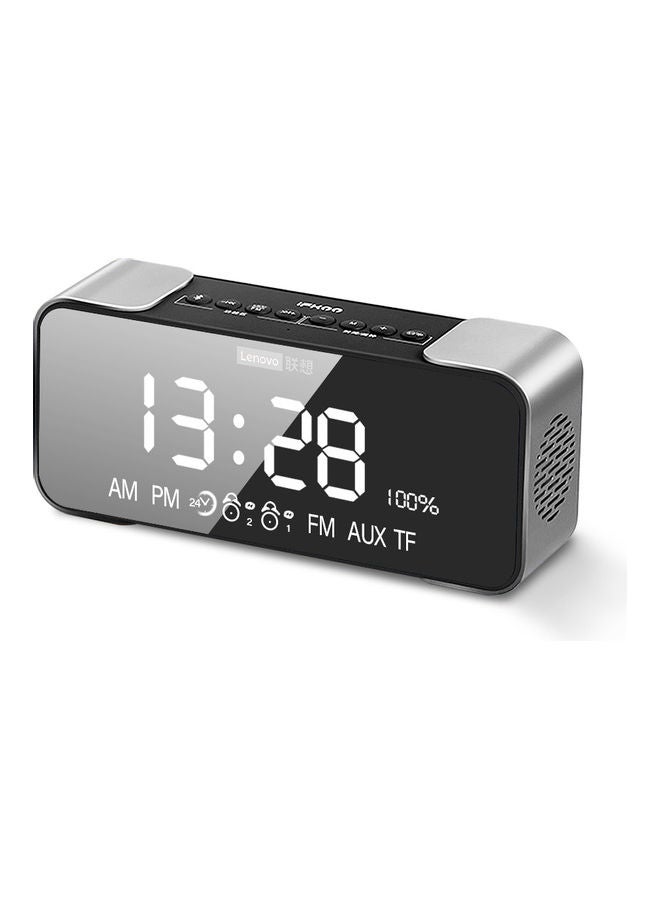Compare Portable Bluetooth Speaker With Dual Alarm Display BlackBlack at KSA Price