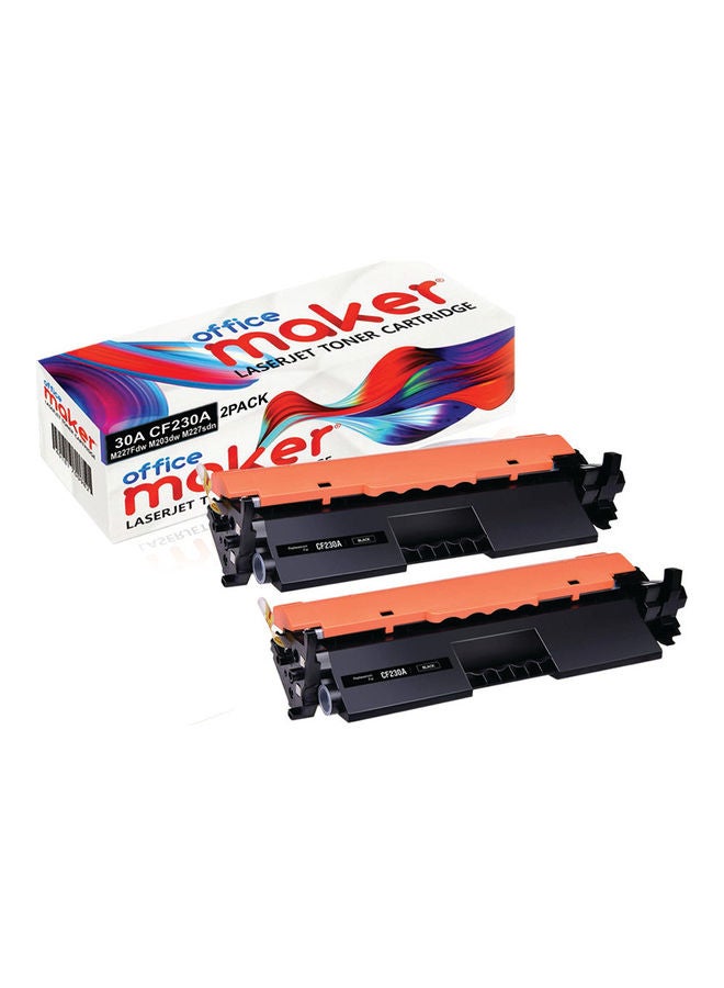 Compare 2Piece Toner Cartridge Set For HP Laserjet Pro M203dw MFP M227fdw M227fdn Printer Black at KSA Price