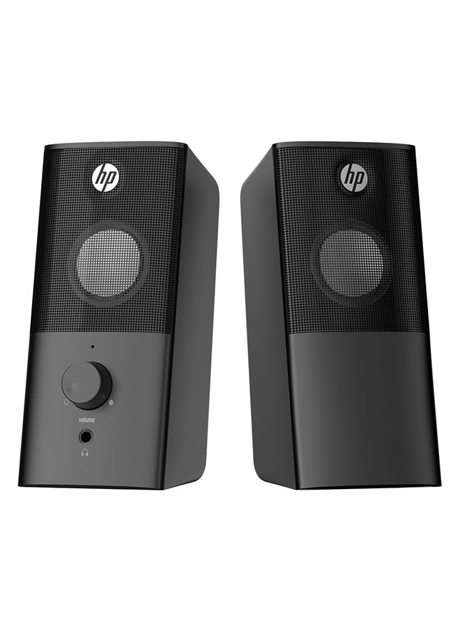 Compare 2Piece Multimedia Wired Speaker Black at KSA Price