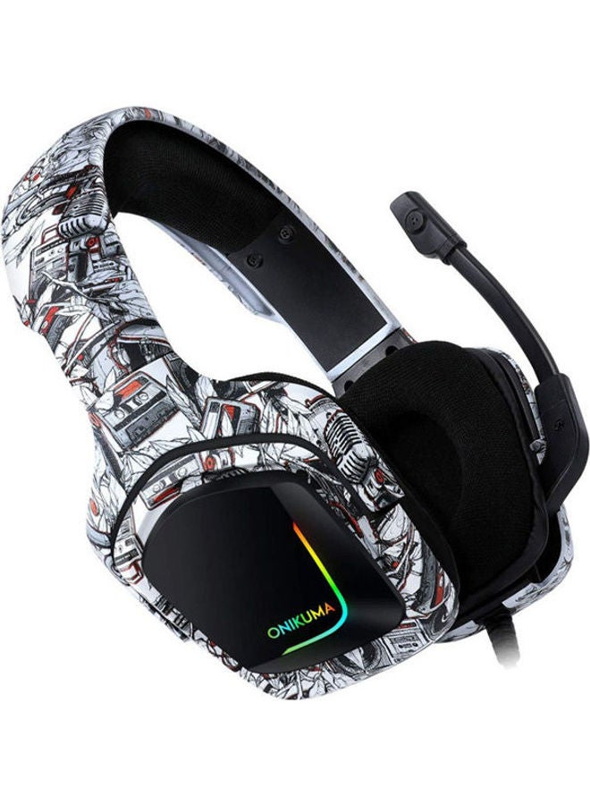 K20 Camoflage Gaming Headset with Surround Sound…