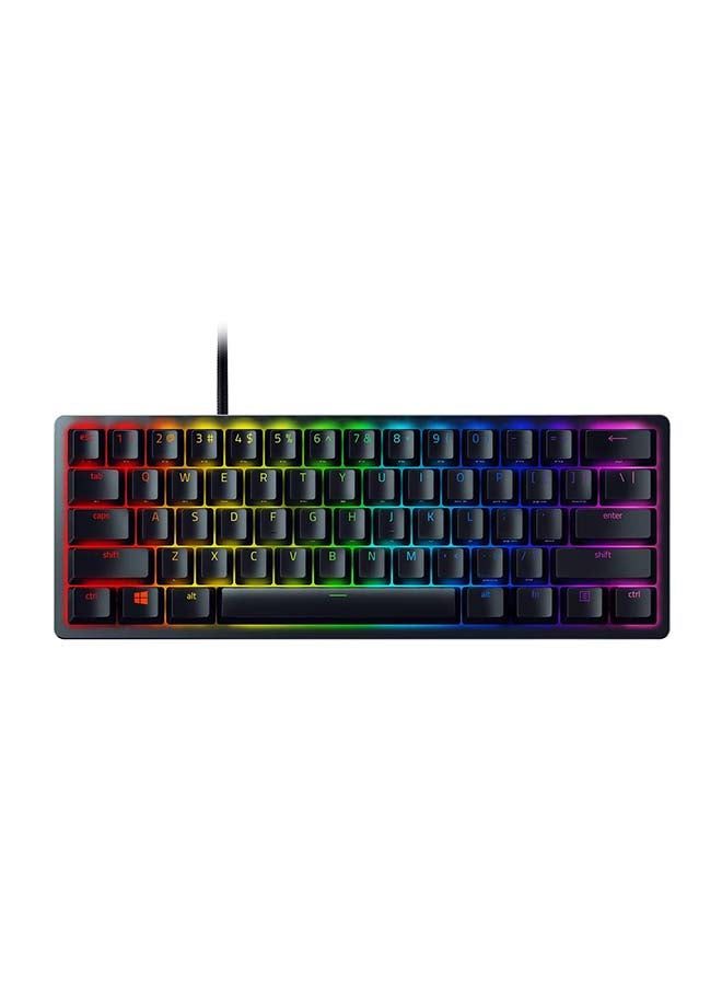 Compare Huntsman Mini 60% Gaming Keyboard with Linear Optical Switch  US  Black at KSA Price