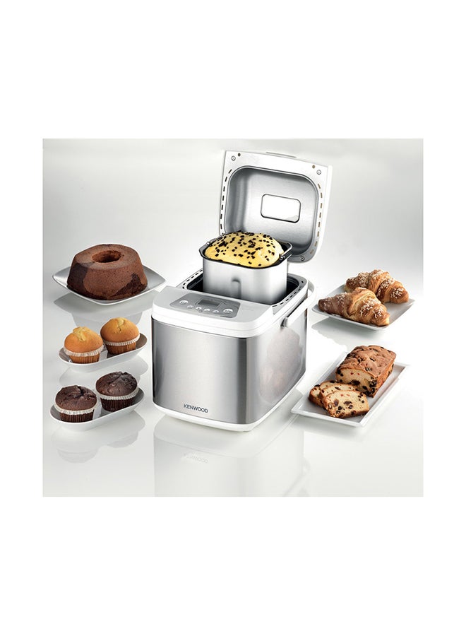 Compare 19In1 Multifunctional Automatic Fresh Bread Making Machine With Digital Timer 19 Different Programs 500 W BMM13.000WH Silver at KSA Price