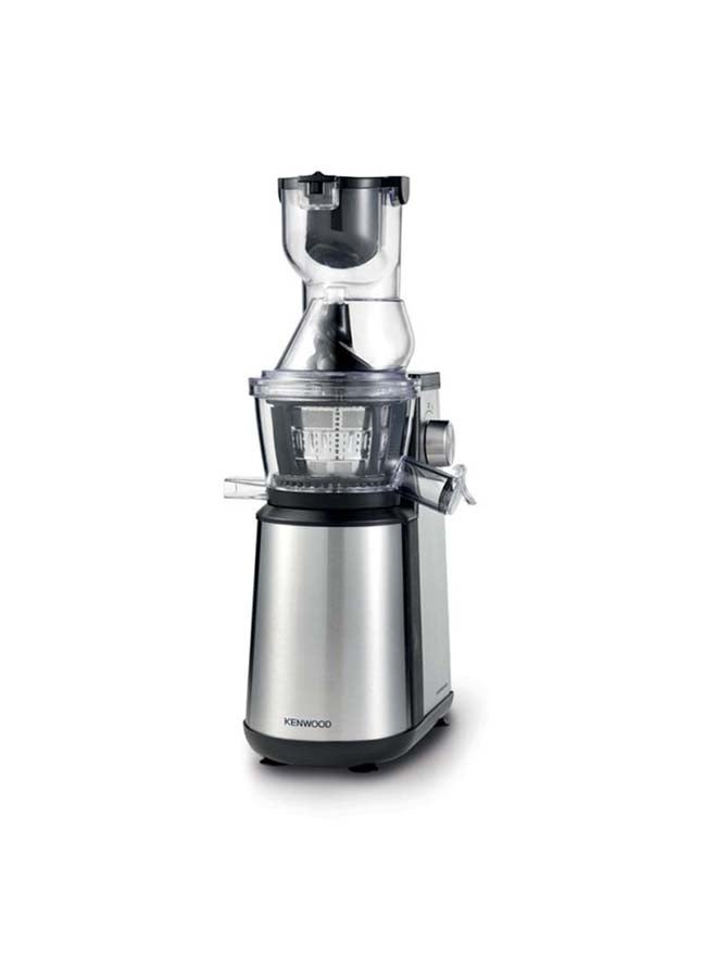 Compare Slow Juicer – 75mm Wide Feed Tube for Whole Fruits, 1L Juice & Pulp Containers, Easy Clean, Maximum Nutrient Extraction 0.8 L 400 W JMM70.000BK Silver at KSA Price