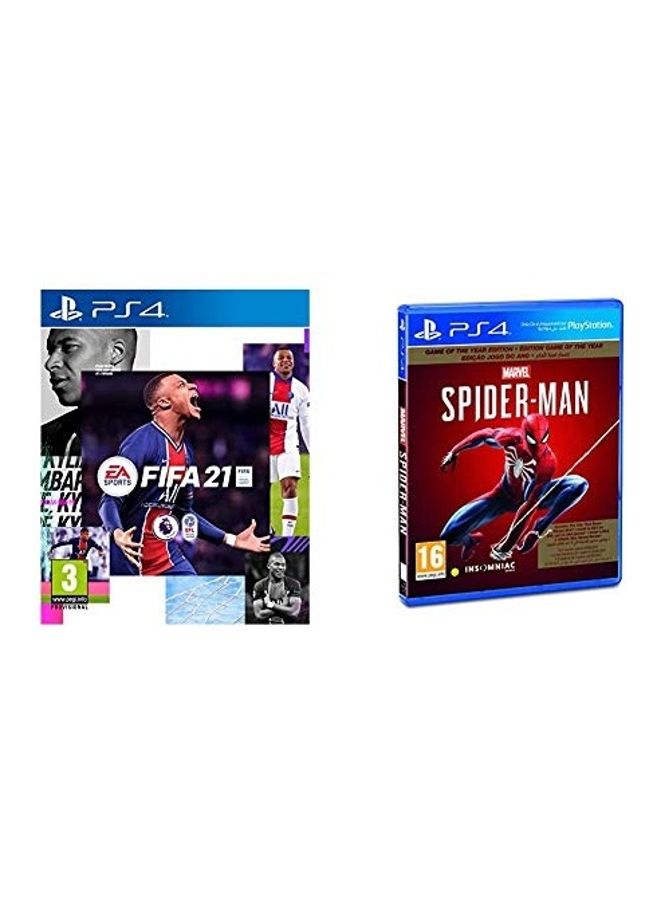 FIFA 21 Standard Edition + Marvel's Spider Man…