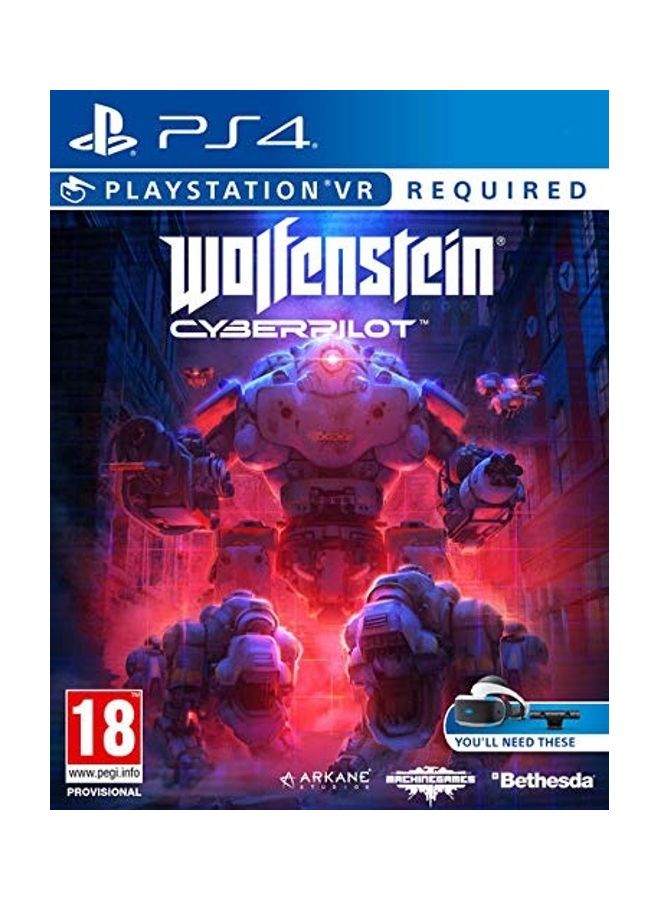 Compare Wolfenstein: Cyberpilot Intl Version  playstation_4_ps4 at KSA Price