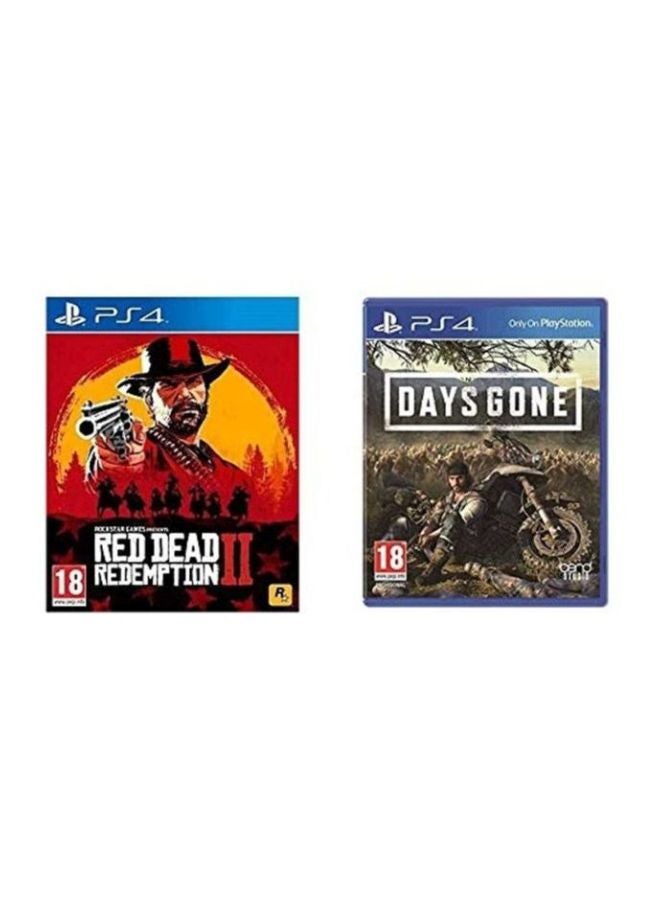 Compare Red Dead Redemption II + Days Gone  Adventure  PlayStation 4 PS4 at KSA Price