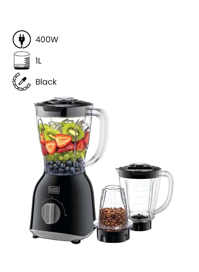 Blender with Grinder Mill, 2 x 1.0L Blender…