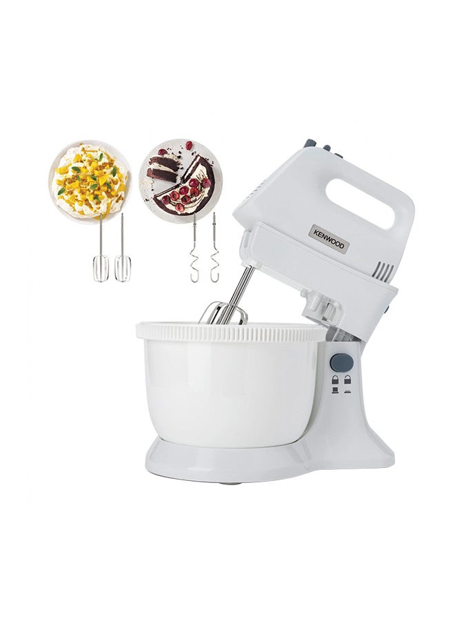 Compare Stand Hand Mixer Electric Whisk With Rotary Bowl 3.4 L 450 W HMP32.A0 White at KSA Price