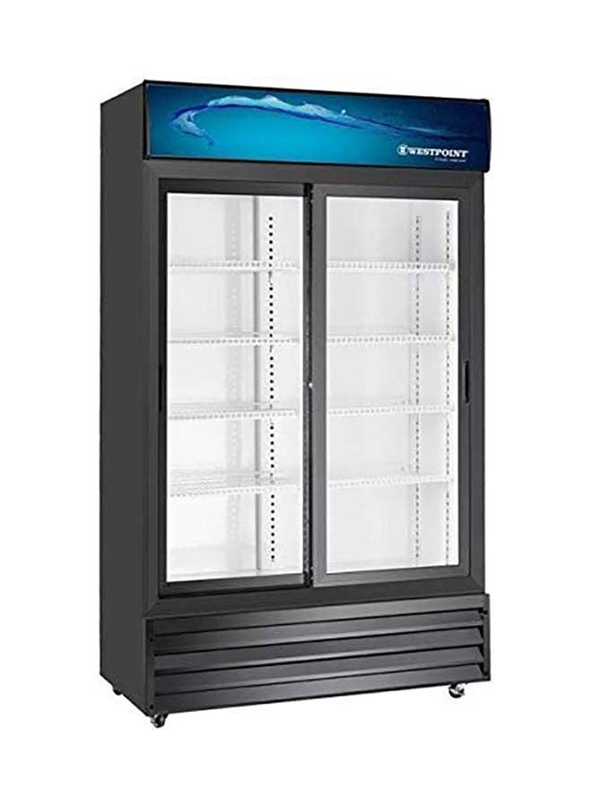 Compare 800 Litres Double Door Showcase Chiller With Tempered Glass Self Closing Doors 800 L 560 W WPSN8217T2 Black at KSA Price