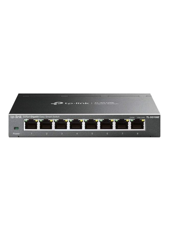 Compare 8Port Easy Smart Switch Black at KSA Price