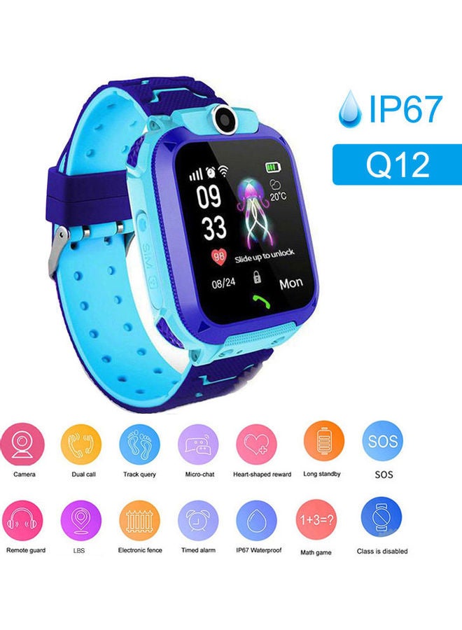 Compare Kids Waterproof Antilost Smartwatch Blue at KSA Price