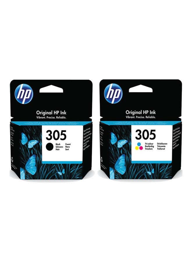 Pack of 2 HP 305 Original Ink Cartridge…