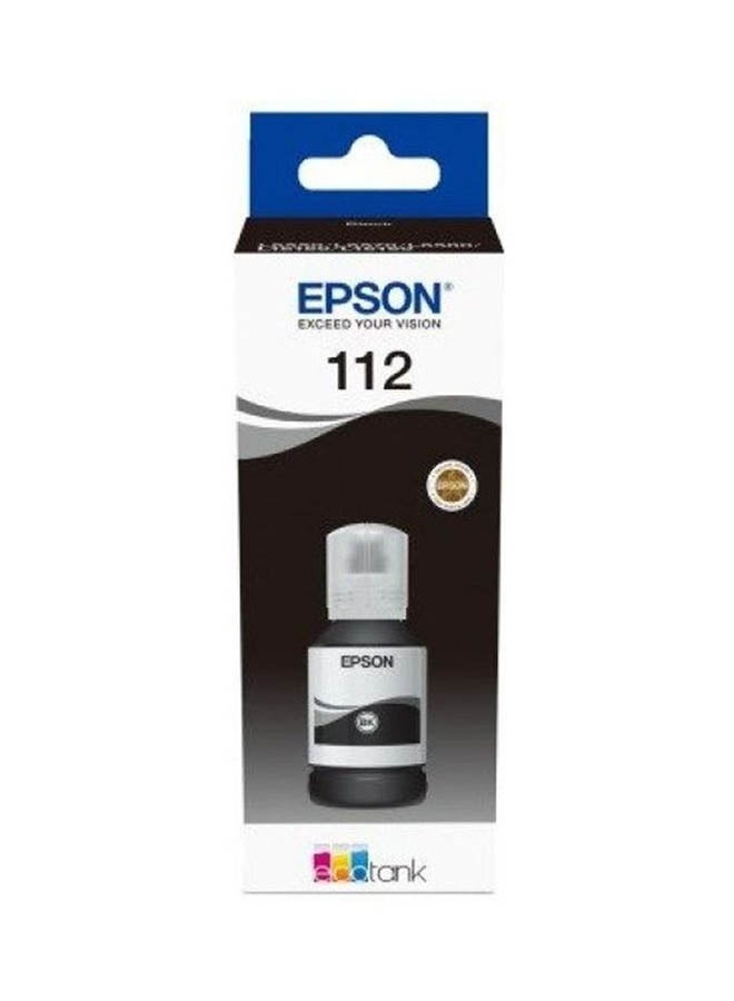 112 Ecotank Pigment Ink Bottle Black